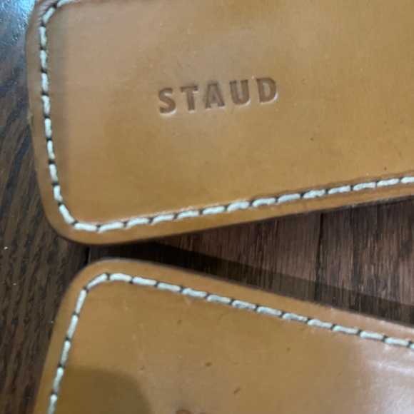 Staud Nina ruched slide sandals, 37 - Picture 2 of 3